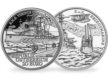 20-Euro-Silbermünze 2006 ''SMS Viribus Unitis''